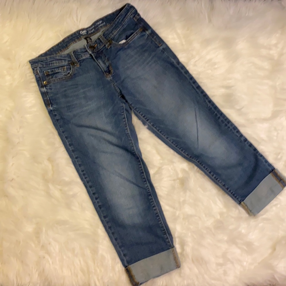 Gap Straight Denim Crops